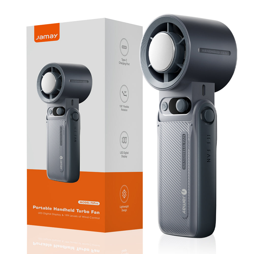 TurboFan Rechargeable Mini Cooling Fan