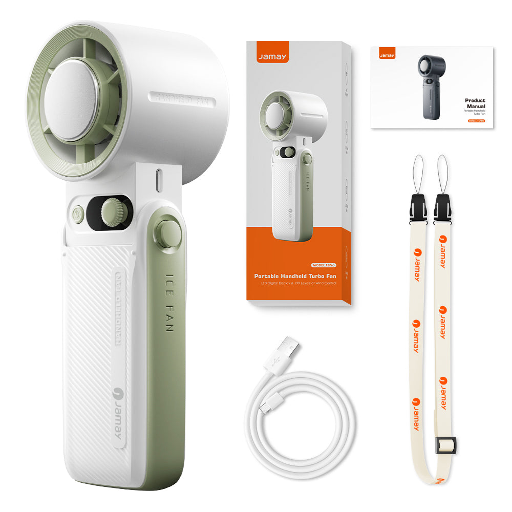 TurboFan Rechargeable Mini Cooling Fan